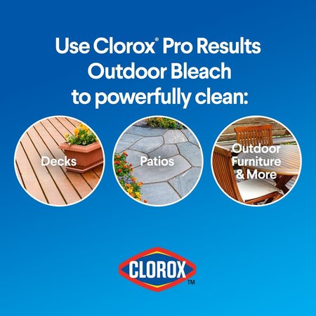 Clorox Pro Results Regular Scent Outdoor Bleach 81 oz 32438